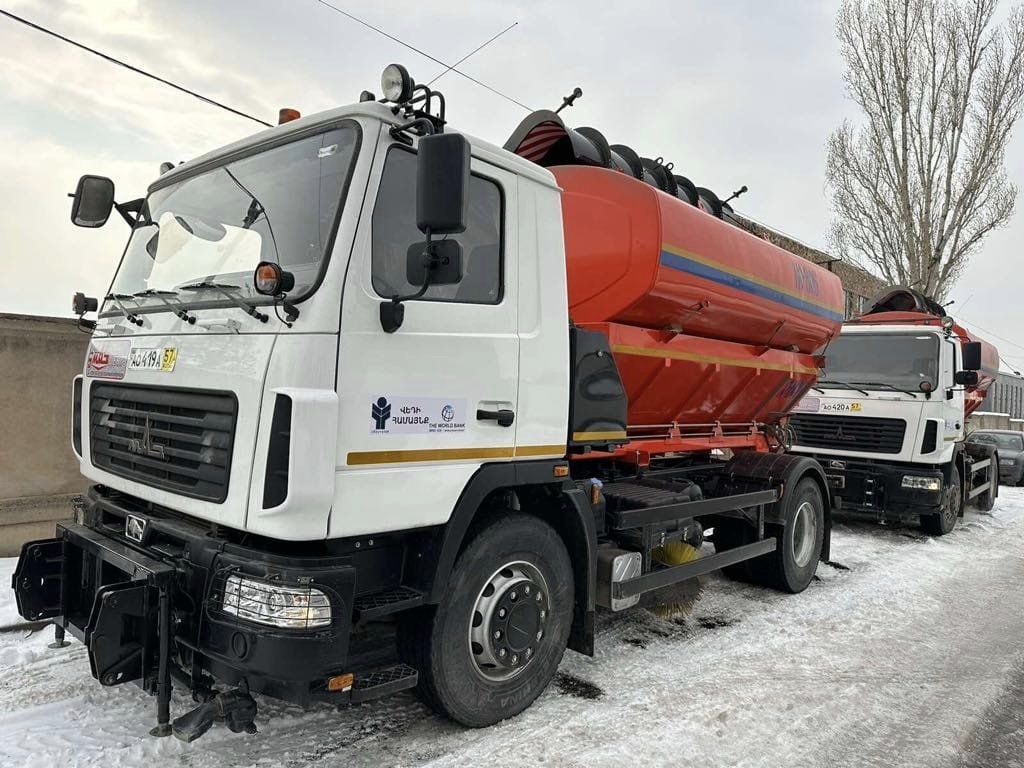 Համայնքների ավտոպարկերի տեխնիկայի համալրումը շարունակվում է