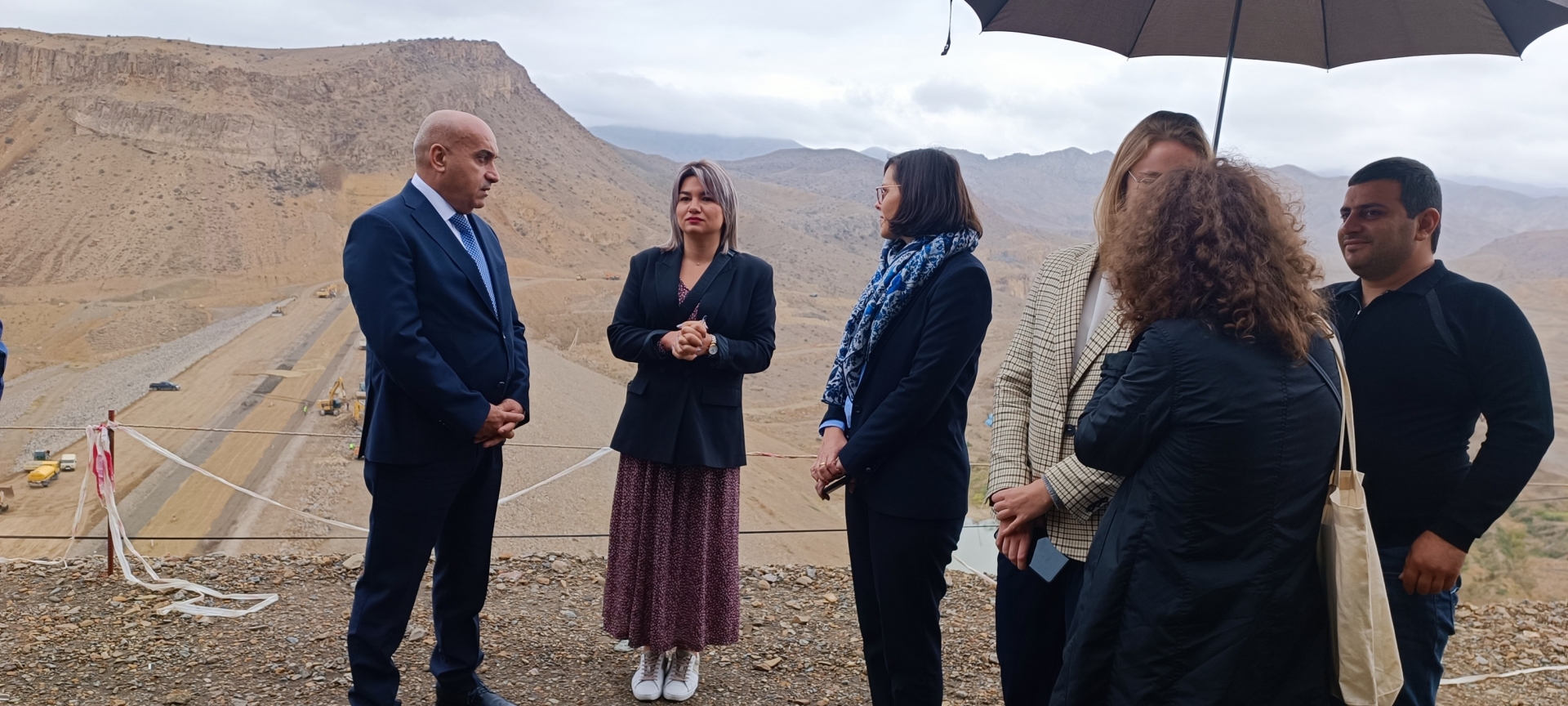 Վեդու ջրամբարում ակտիվ  շինաշխատանքներ են ընթանում